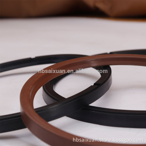 J type spring fabric rotary shaft seal for heavy duty machine